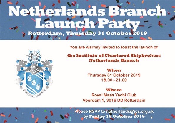 ICS Benelux Branch Launch Party 31 10 2019